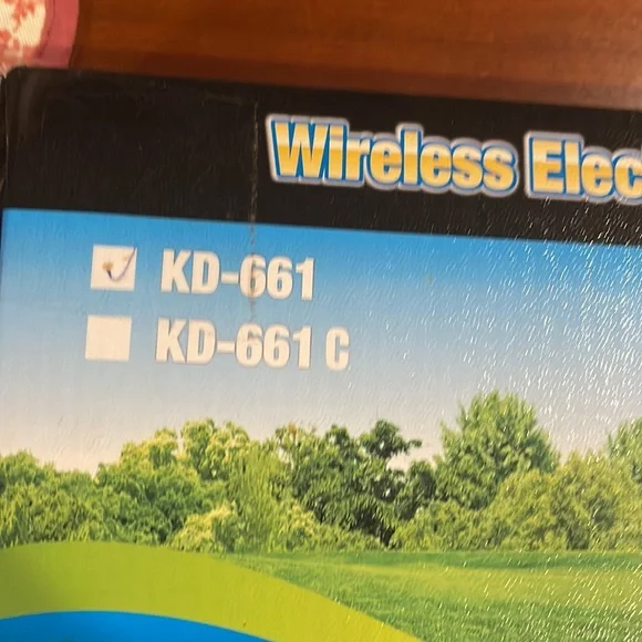Wireless electronic pet fence system opened but never used